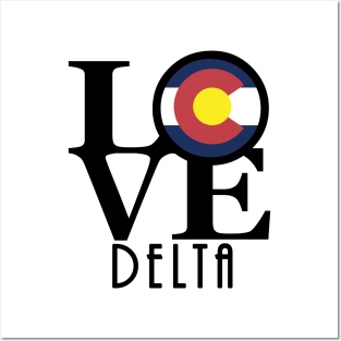 LOVE Delta Colorado Posters and Art